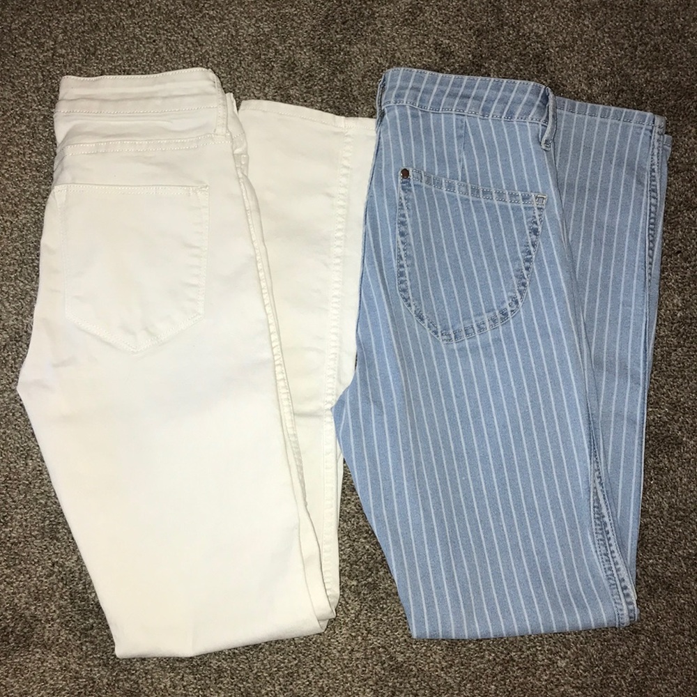 2 pair skinny jeans!!
